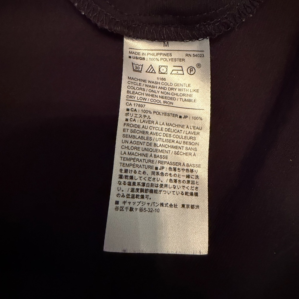 Classic Black Oversized Button-Down Blouse - image 8